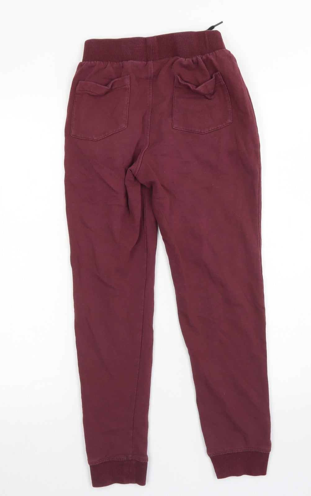 Lily & Dan Boys Purple  Cotton Jogger Trousers Size 9-10 Years  Regular Drawstring