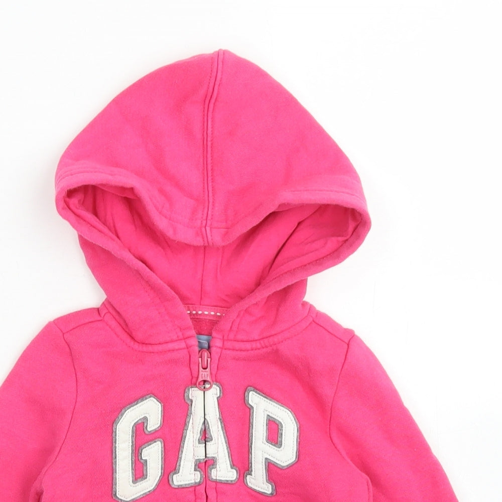 Baby GAP Girls Pink   Jacket  Size 12-18 Months   Zip