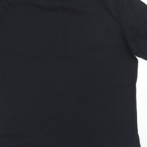 Star Wars Boys Black  Cotton Basic T-Shirt Size L Crew Neck  - 16 bit Star Wars
