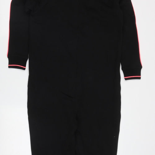 NEXT Girls Black Solid Cotton Cami One Piece Size 11 Years  Zip - Dream Chill