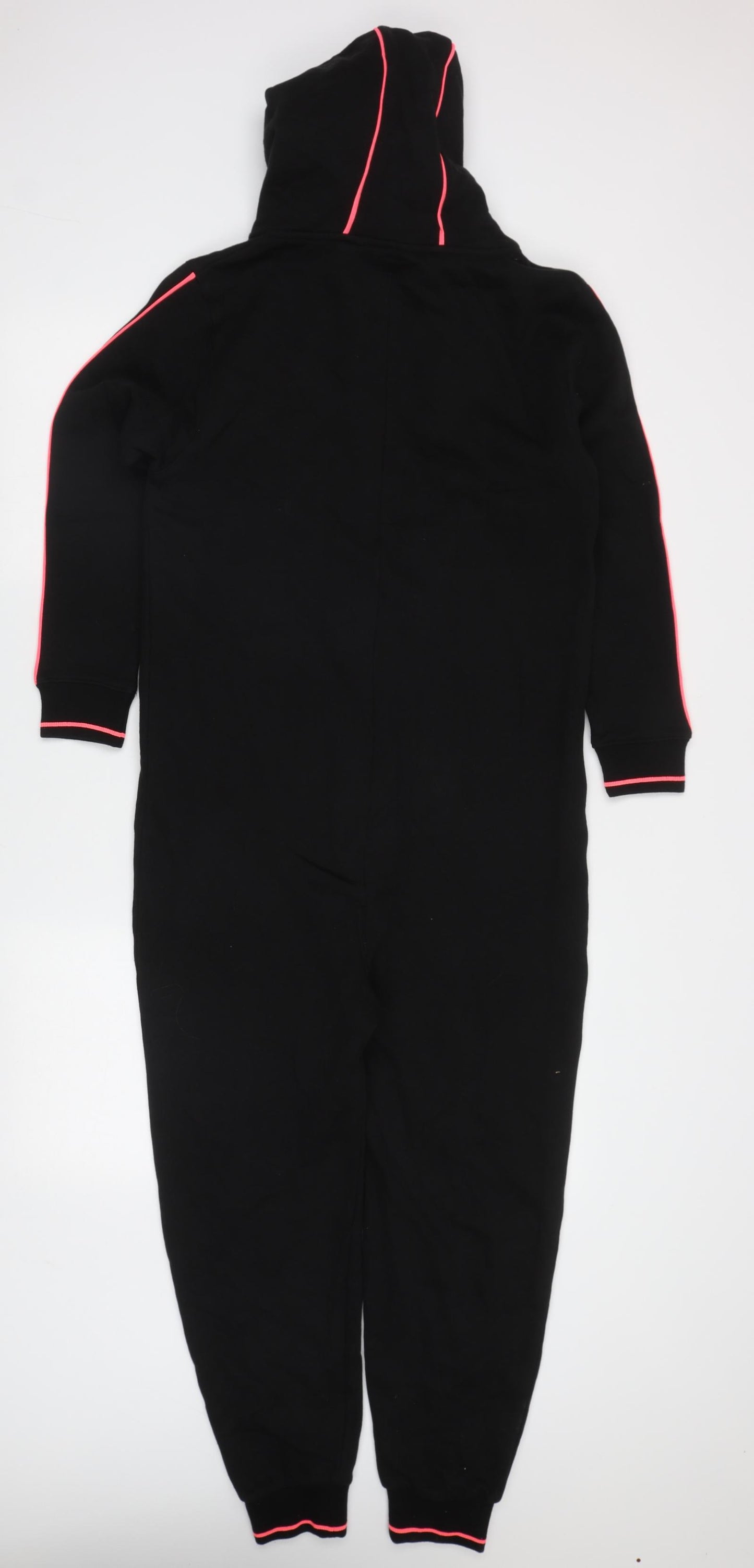 NEXT Girls Black Solid Cotton Cami One Piece Size 11 Years  Zip - Dream Chill