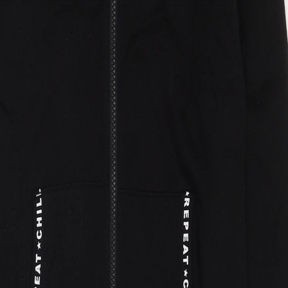 NEXT Girls Black Solid Cotton Cami One Piece Size 11 Years  Zip - Dream Chill