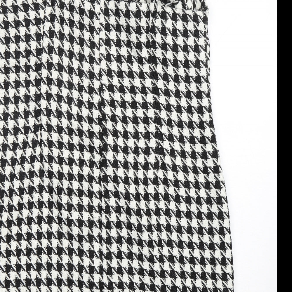 New Look Womens Multicoloured Houndstooth Polyester Tank Dress  Size 18  V-Neck