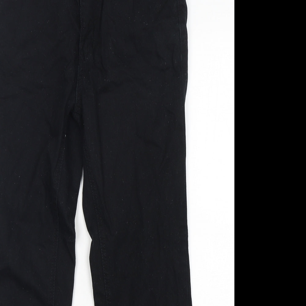 George Boys Black  Cotton Straight Jeans Size 13-14 Years  Regular