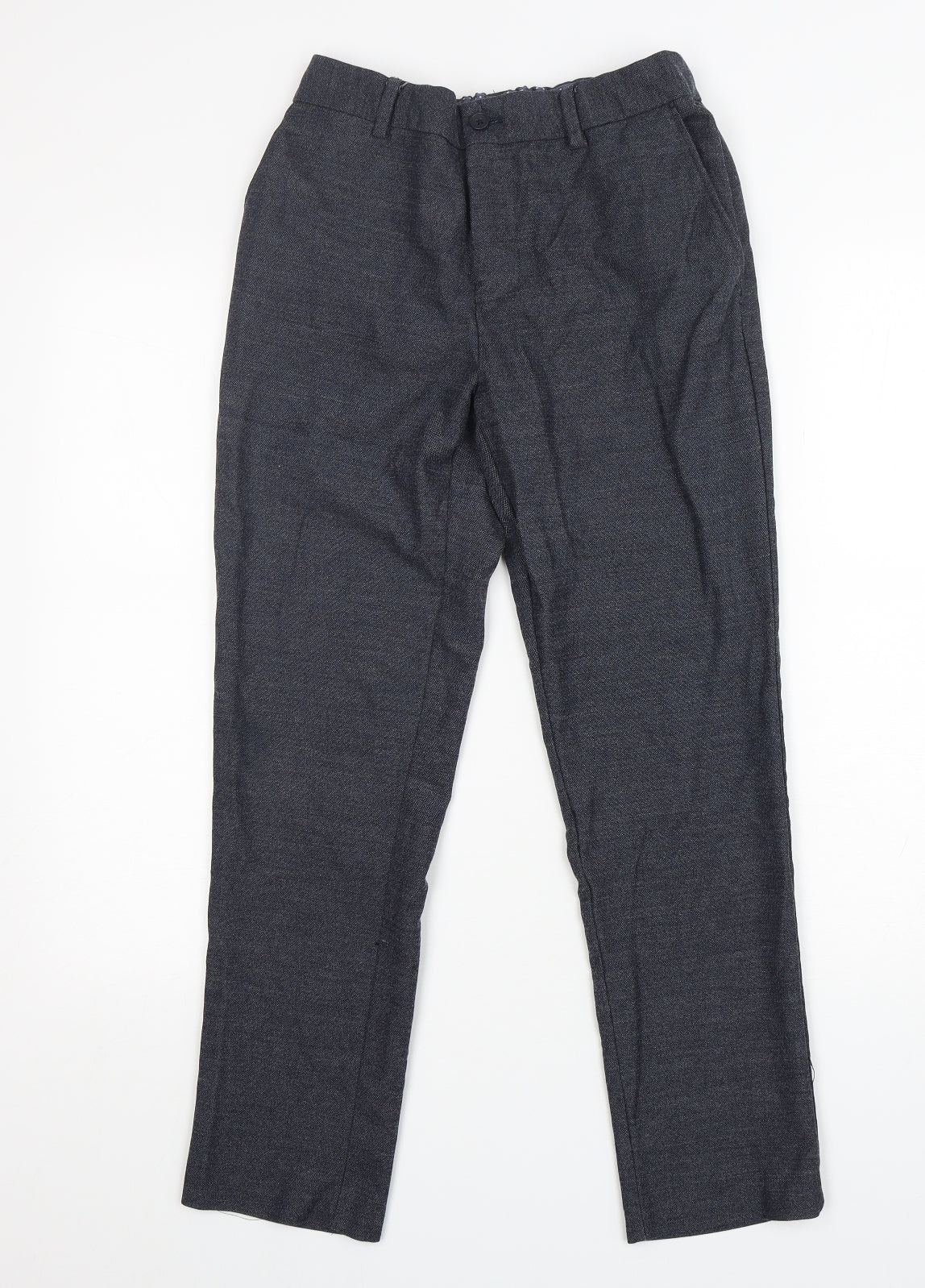 NEXT Boys Blue  Polyester Dress Pants Trousers Size 13 Years  Regular