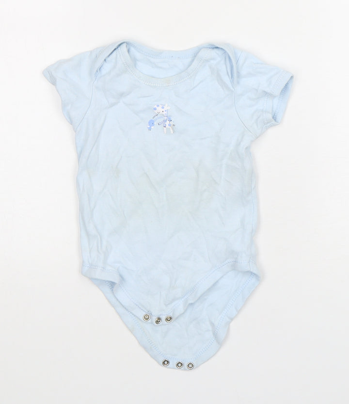 Early Days Boys Blue Cotton Leotard One-Piece Size 18-24 Months