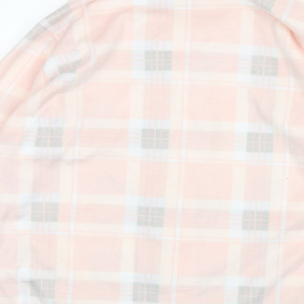 George Womens Pink Plaid Polyester Top Pyjama Top Size 20