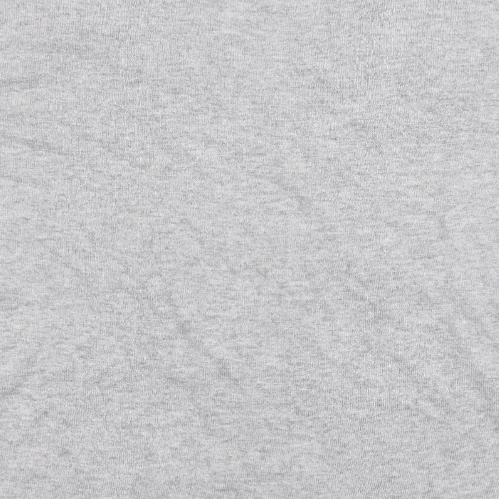 Primark Womens Grey V-Neck  Viscose Pullover Jumper Size M