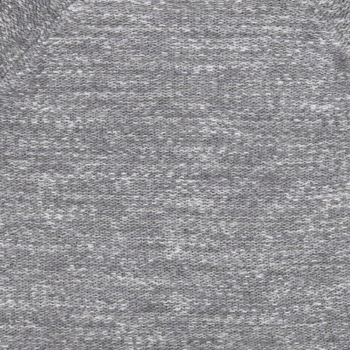 David Emanuel Womens Grey Round Neck  Acrylic Pullover Jumper Size L