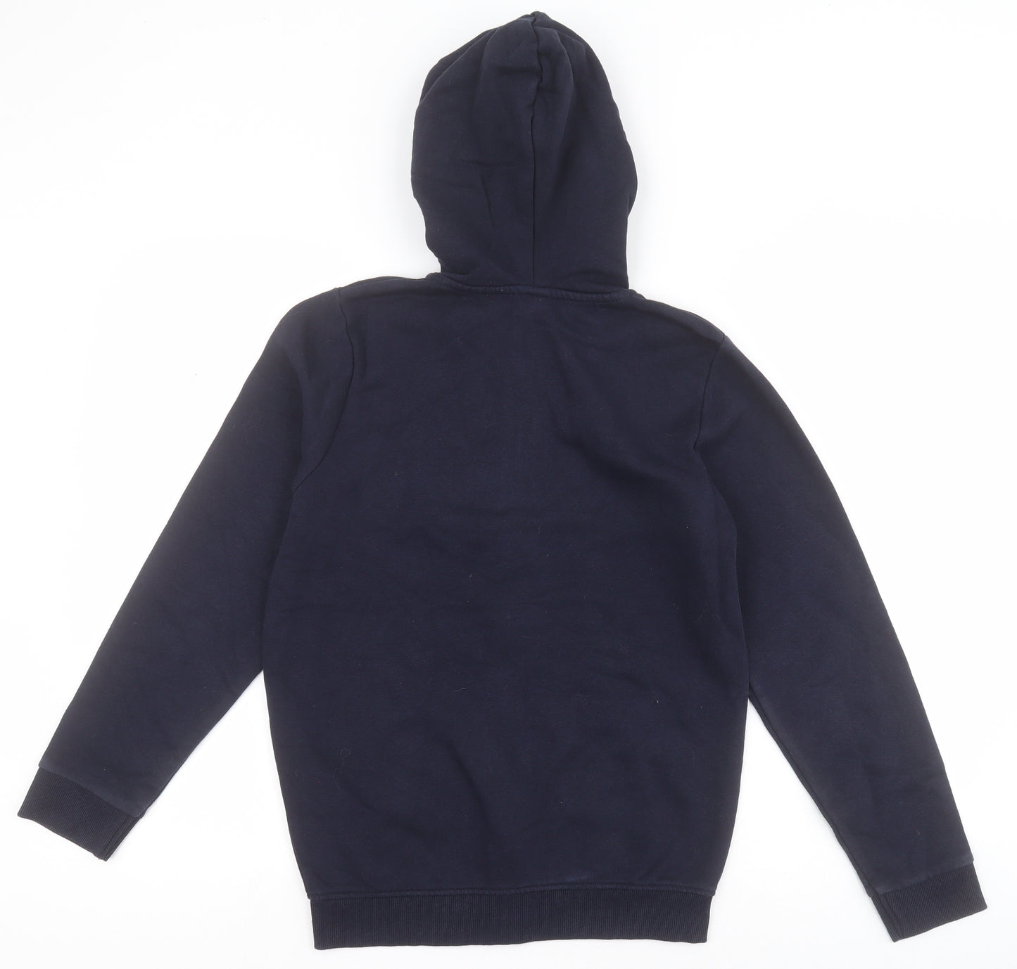 TU Boys Blue  Cotton Full Zip Hoodie Size 12 Years   - Schoolwear