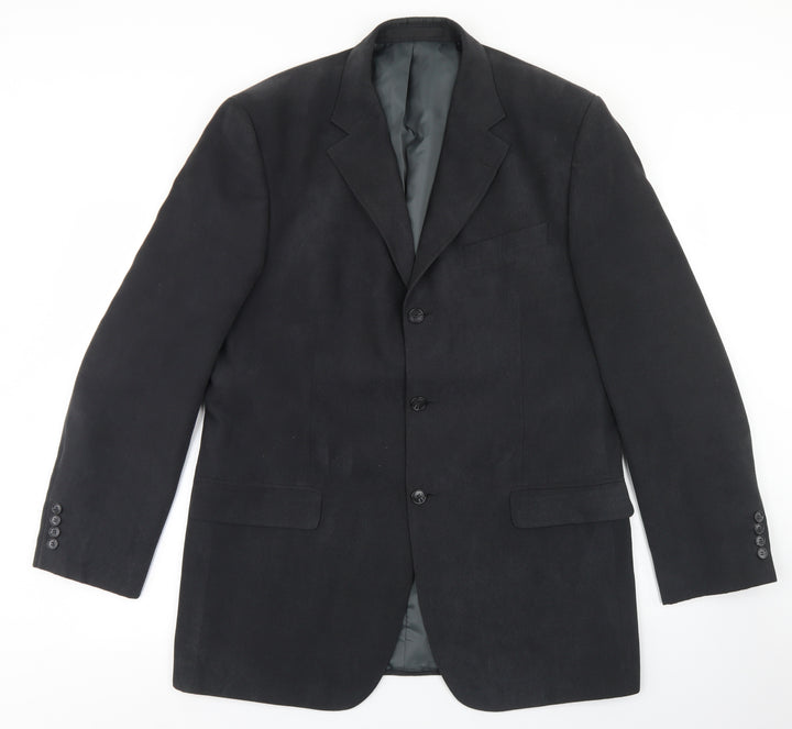 Marks & Spencer Mens Grey  Polyester Jacket Blazer Size 40