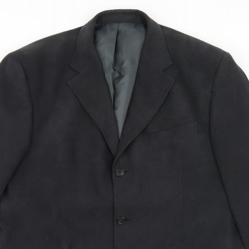 Marks & Spencer Mens Grey  Polyester Jacket Blazer Size 40