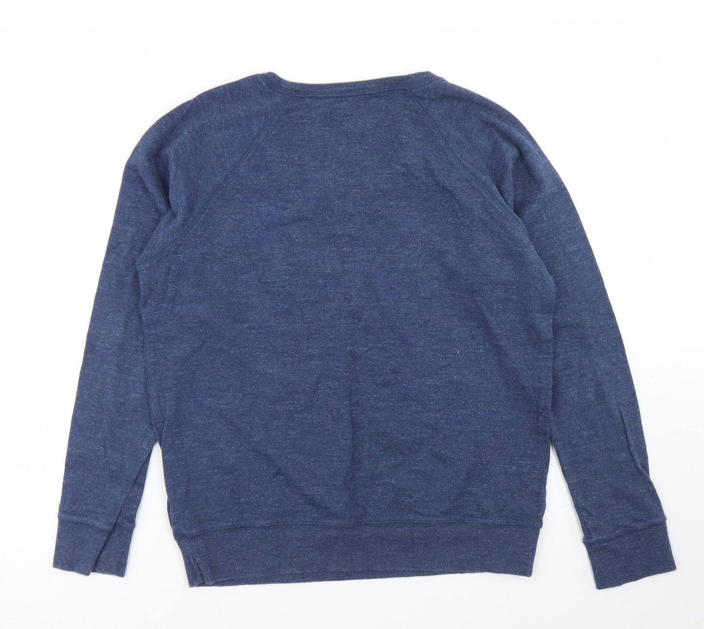 Uniqlo Mens Blue  Cotton Pullover Sweatshirt Size S