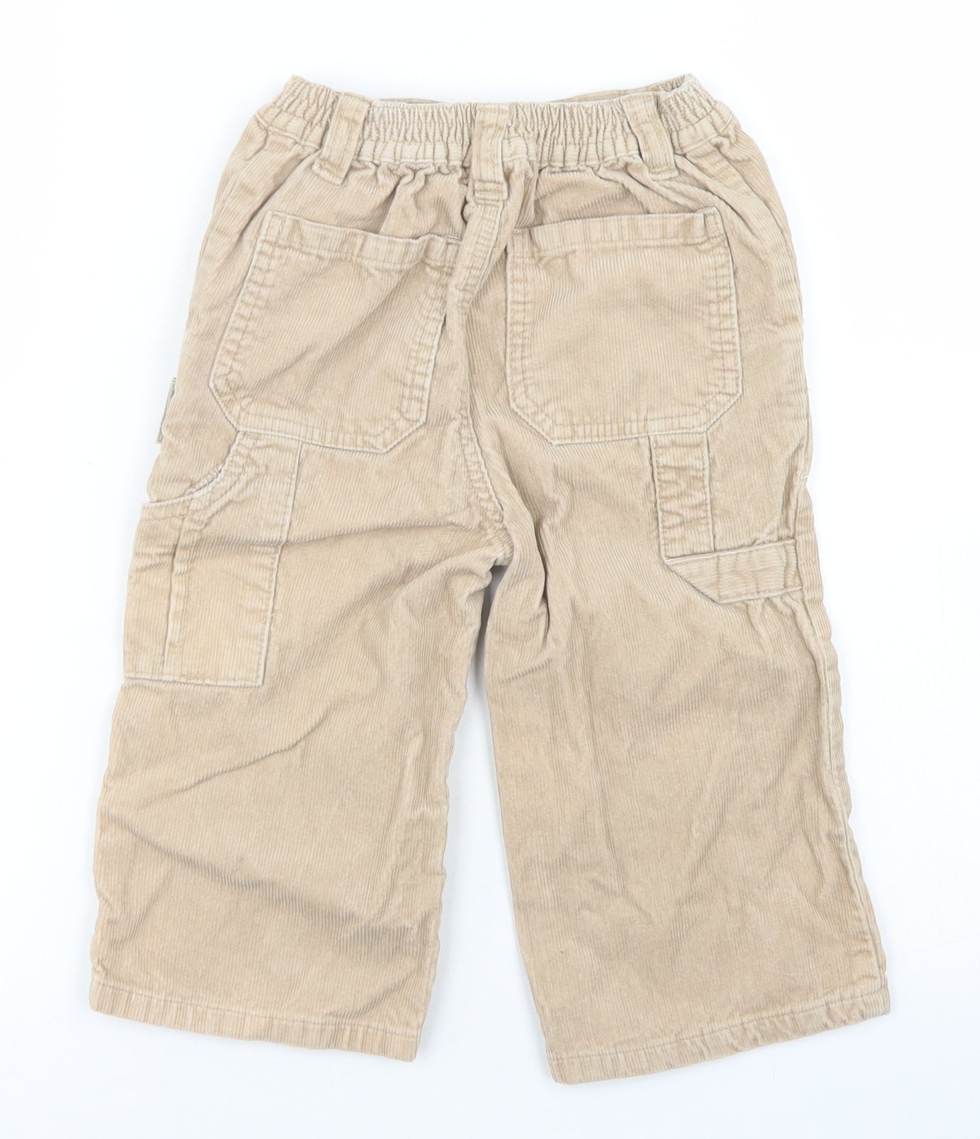 Cherokee Boys Brown  Cotton Capri Jeans Size 18-24 Months  Button