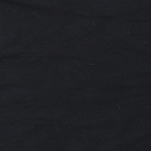 George Girls Black  Cotton Basic T-Shirt Size 12-13 Years Round Neck  - Be Kind
