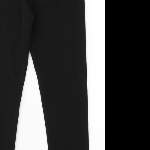 SheIn Womens Black  Polyester Carrot Trousers Size S L27.5 in Regular