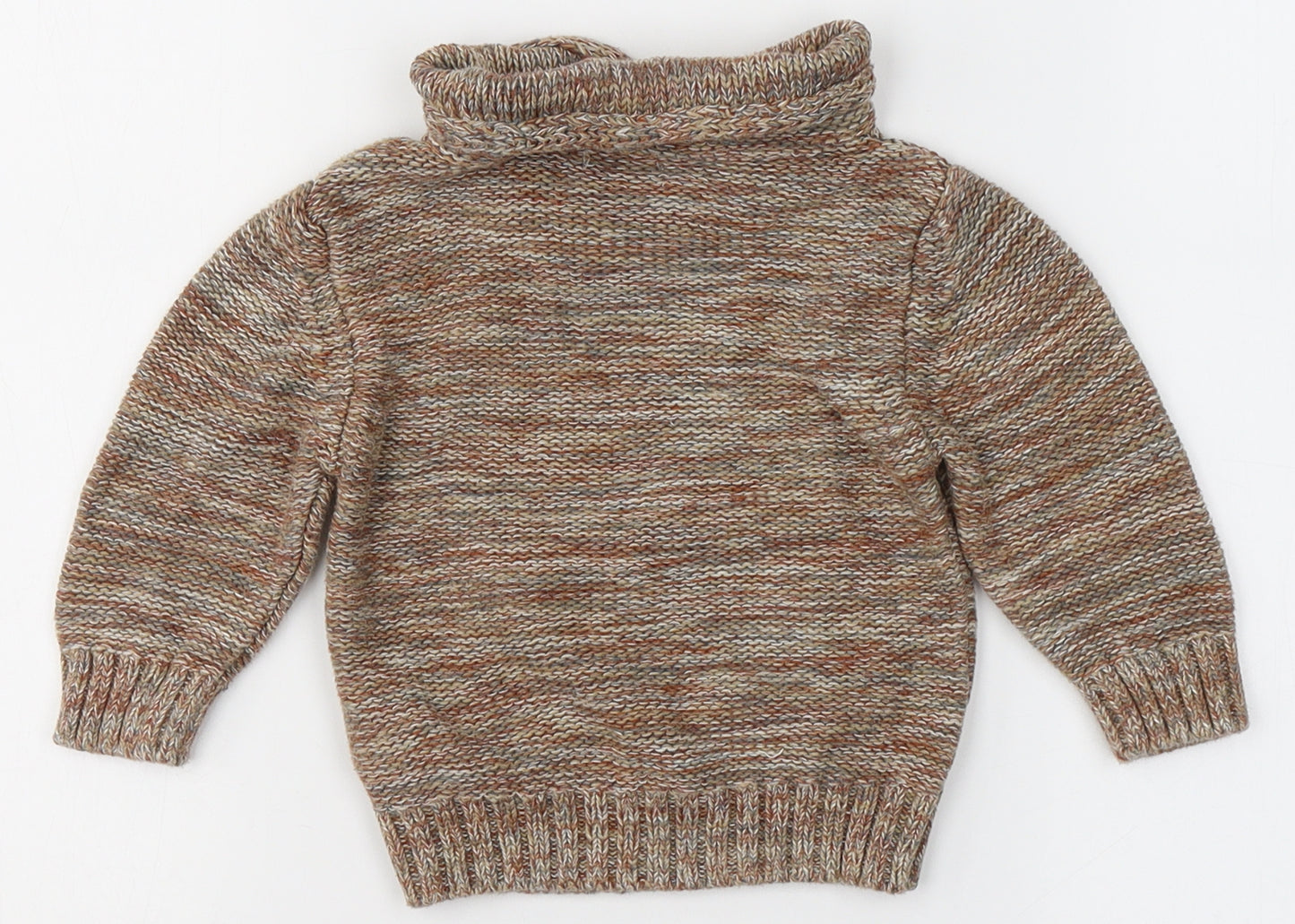 NEXT Boys Brown  Cotton Pullover Jumper Size 9-12 Months