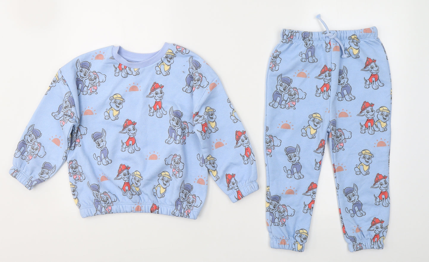 George Boys Black  Polyester  Pyjama Set Size 2-3 Years   - PAW PATROL