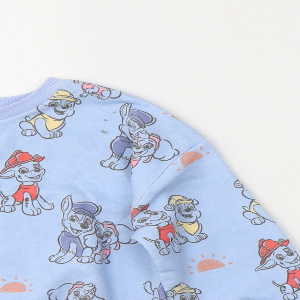 George Boys Black  Polyester  Pyjama Set Size 2-3 Years   - PAW PATROL