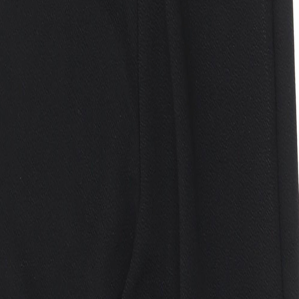 ASOS Design Womens Black  Polyester Jumpsuit One-Piece Size 8 L32 in Pullover