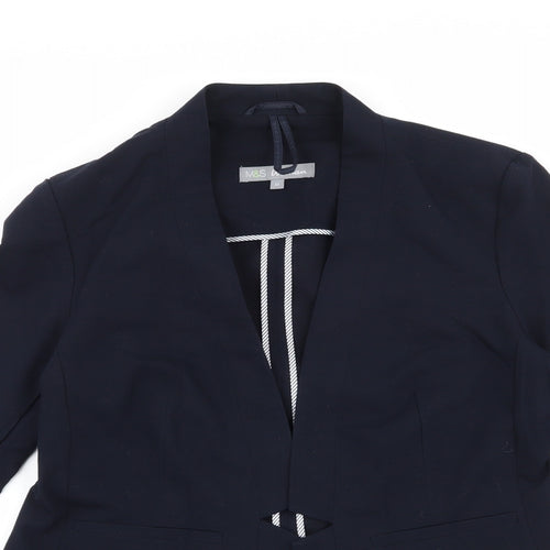 Marks and Spencer Womens Blue   Jacket Blazer Size 12
