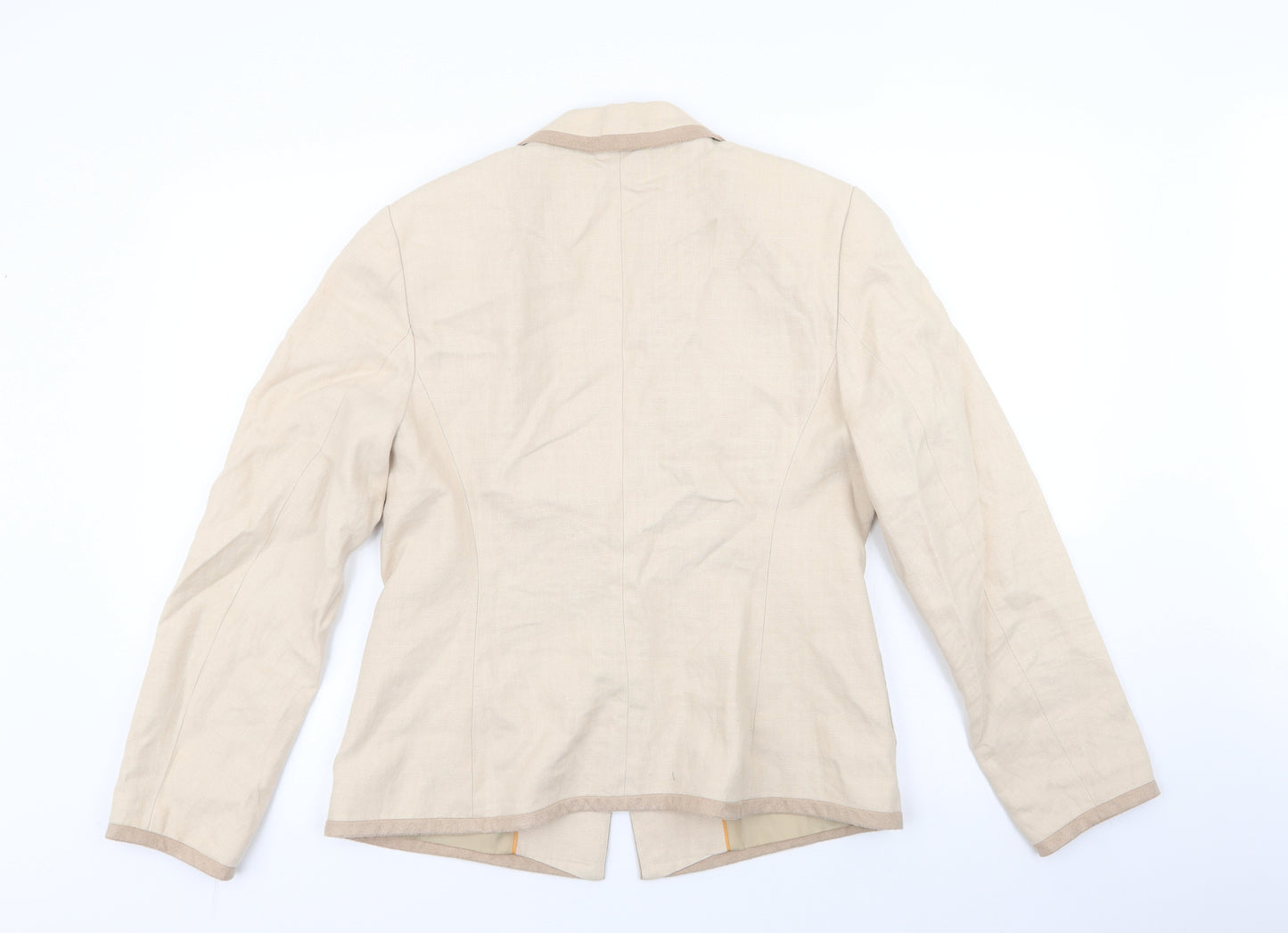 Per Una Womens Ivory   Jacket Blazer Size 14  Button
