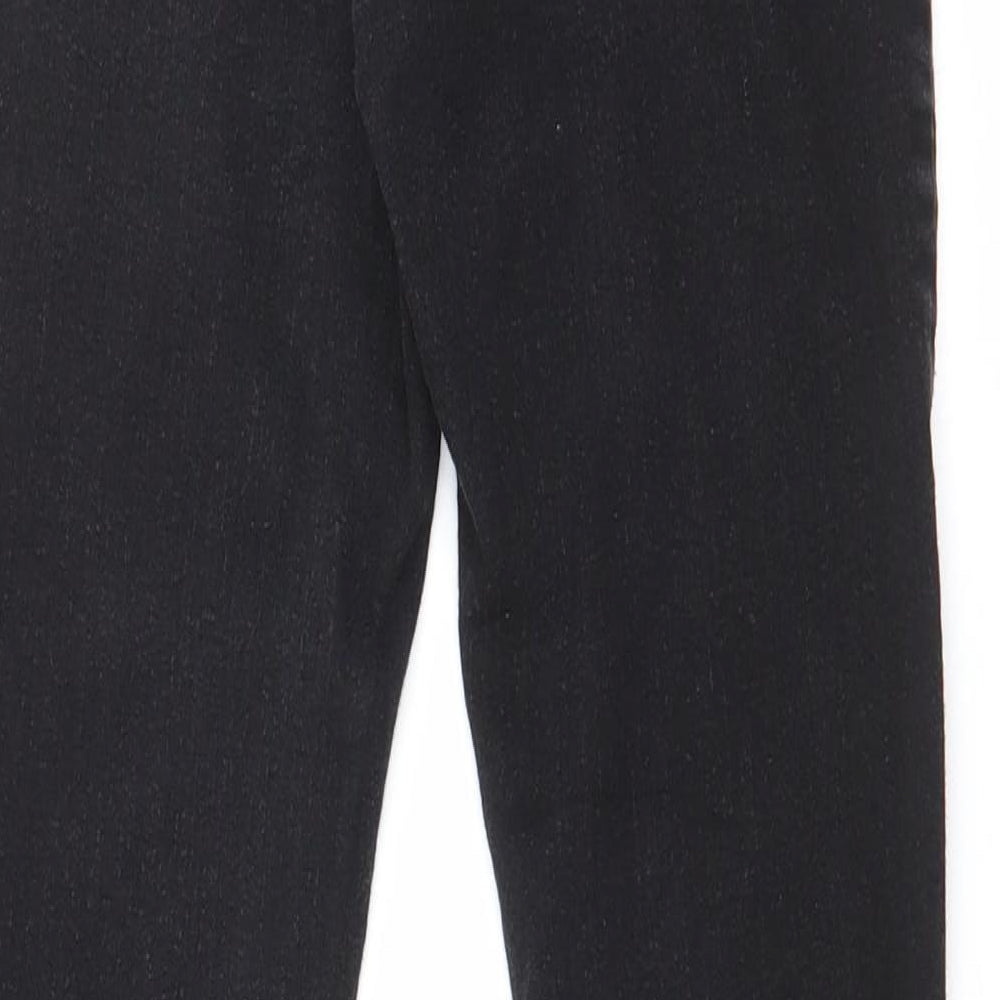Gap Boys Black  Cotton Skinny Jeans Size 12 Years  Slim Zip