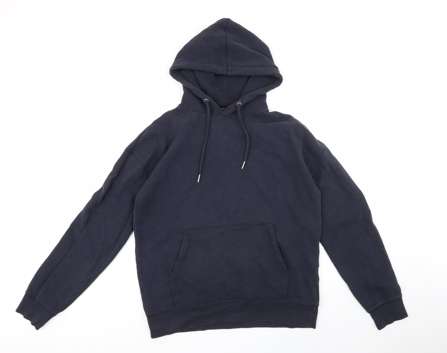 NEXT Mens Blue  Cotton Pullover Hoodie Size M