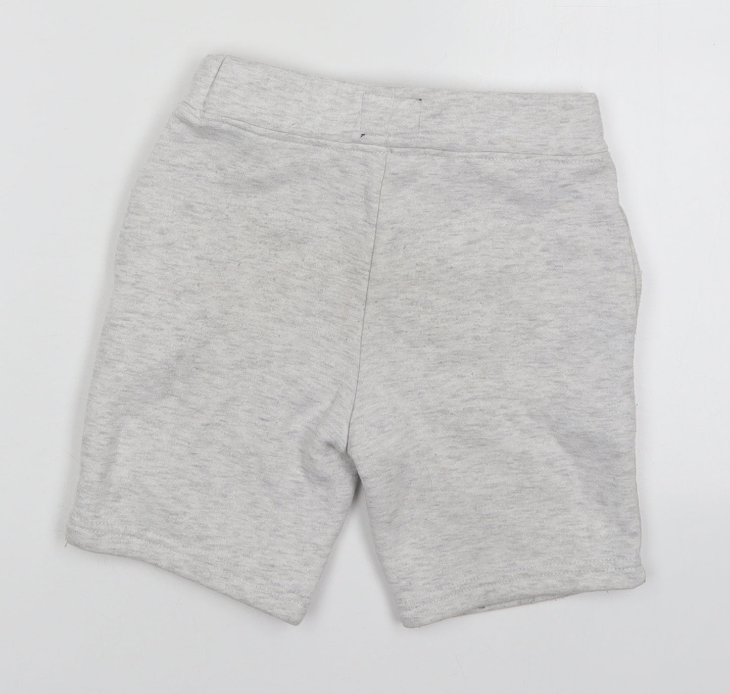 Primark Boys Grey  Cotton Sweat Shorts Size 6-7 Years  Regular Drawstring