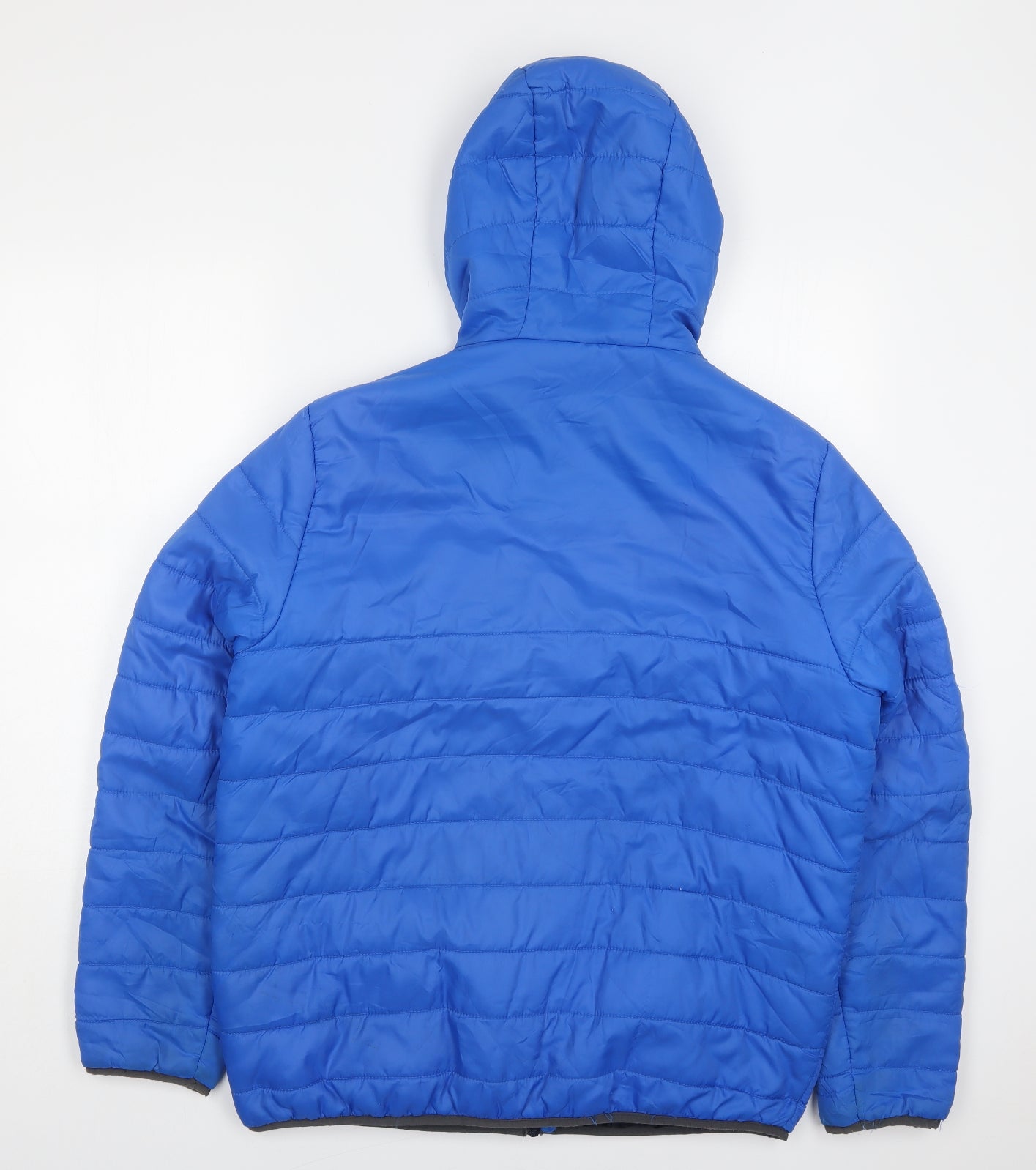 Regatta Mens Blue   Quilted Coat Size L  Zip