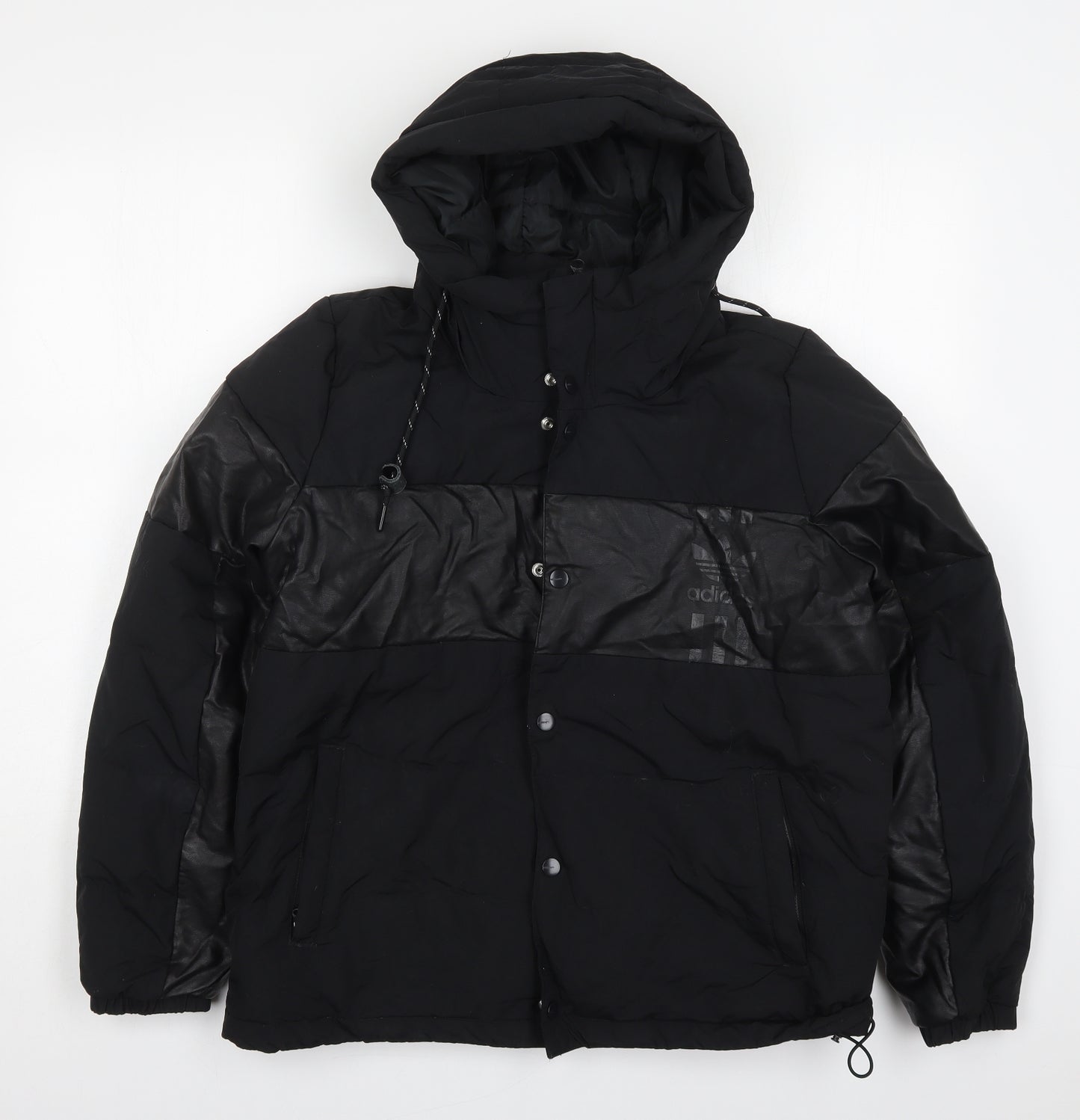 adidas Womens Black   Jacket Coat Size 10  Zip