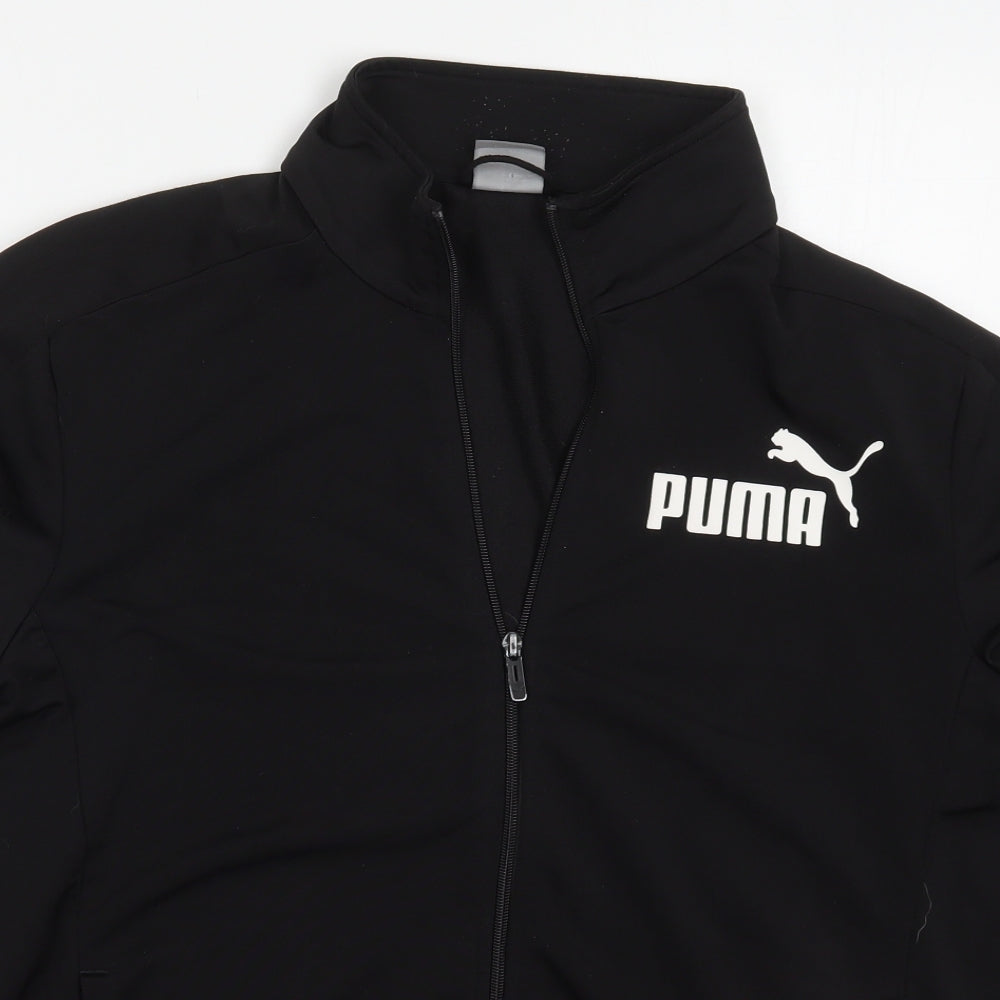 PUMA Mens Black   Jacket  Size M  Zip