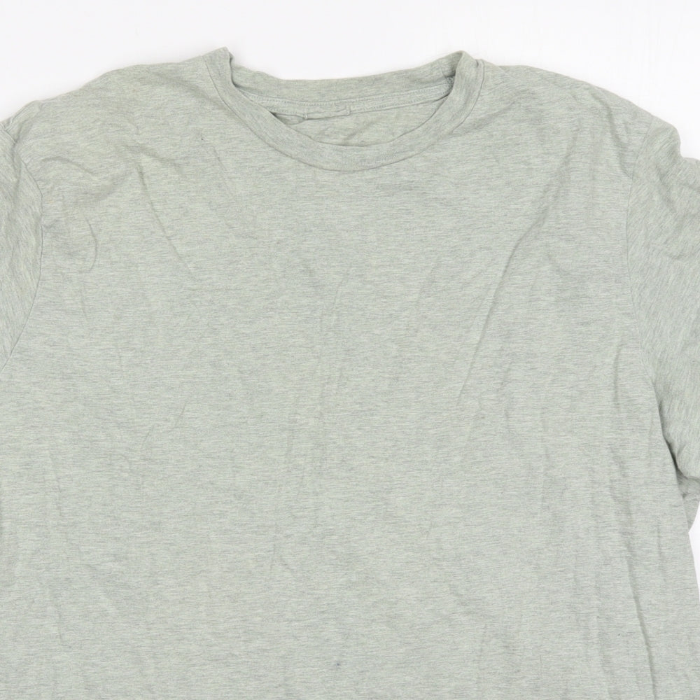 Burton Mens Green  Cotton  T-Shirt Size 2XL Crew Neck