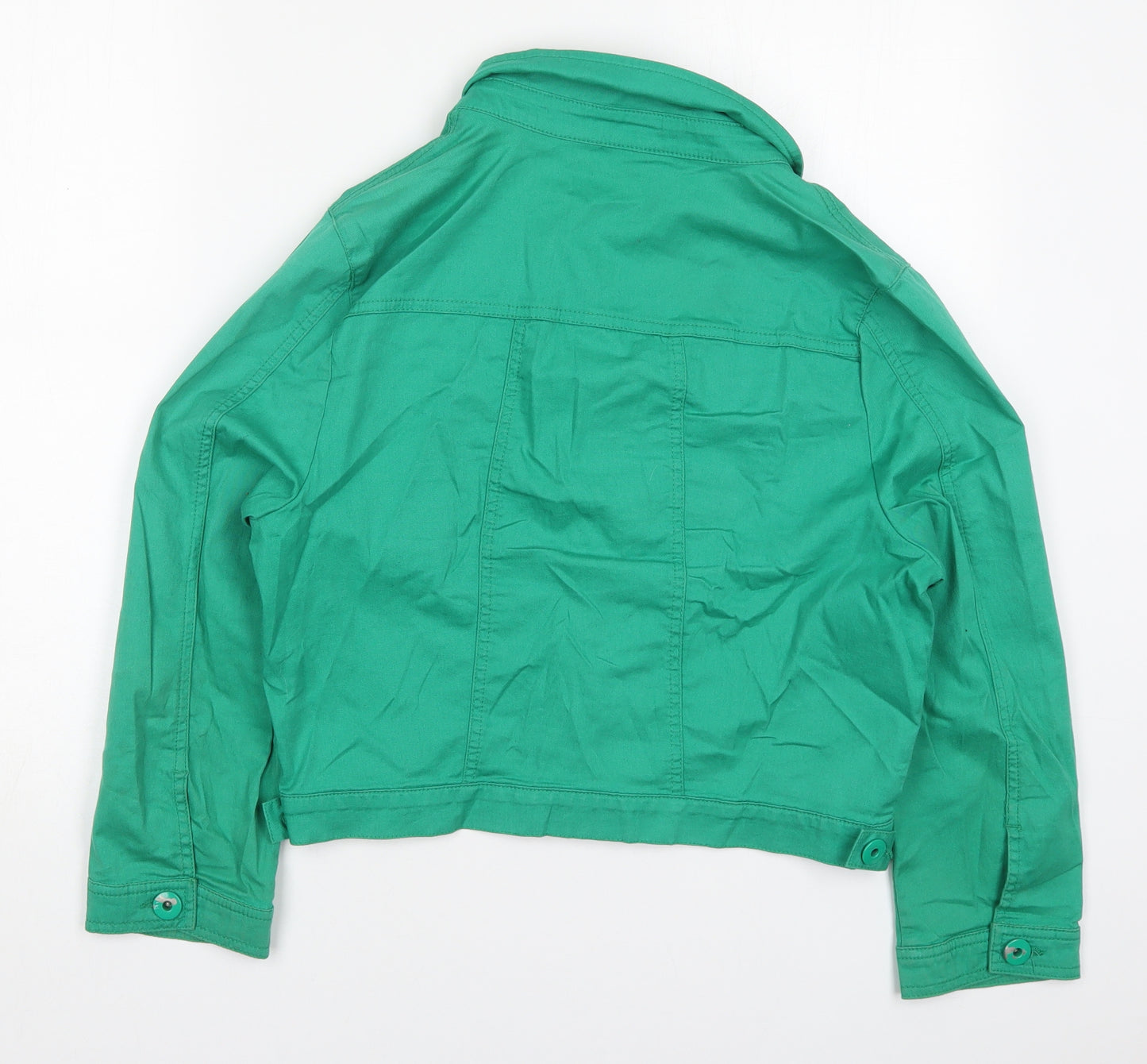Internacionale Womens Green   Jacket  Size 16  Button