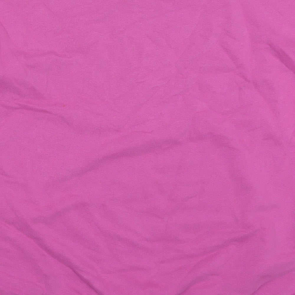 George Womens Pink  Cotton Pullover Sweatshirt Size 14  Pullover