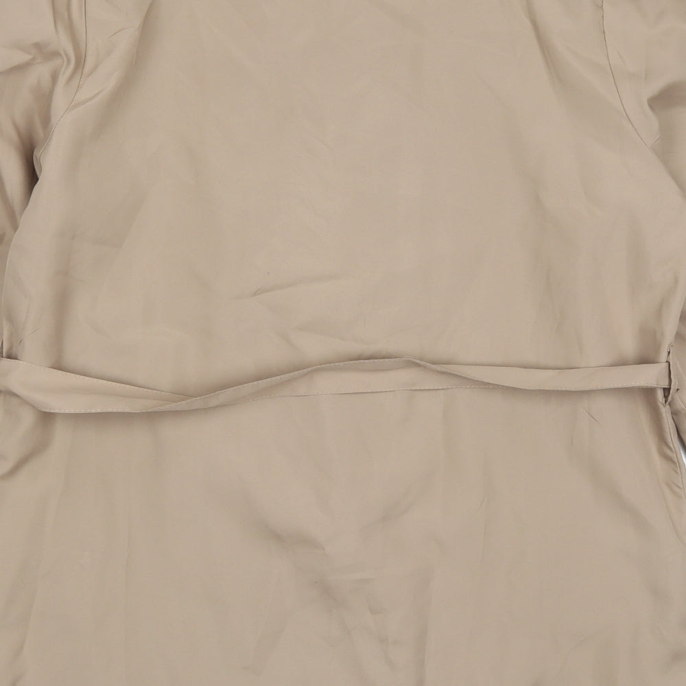 La Redoute Womens Beige   Trench Coat Coat Size 14  Button