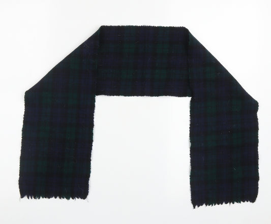 prewron Boys Green Check Polyester Scarf  One Size