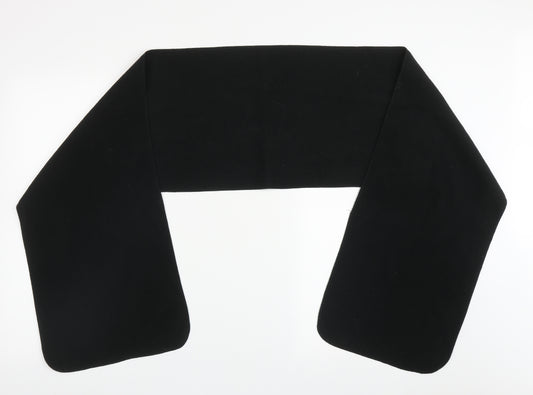 Preworn Mens Black  Polyester Scarf  One Size