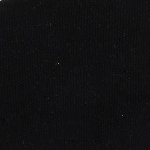 NEXT Womens Black High Neck Argyle/Diamond Acrylic Pullover Jumper Size L