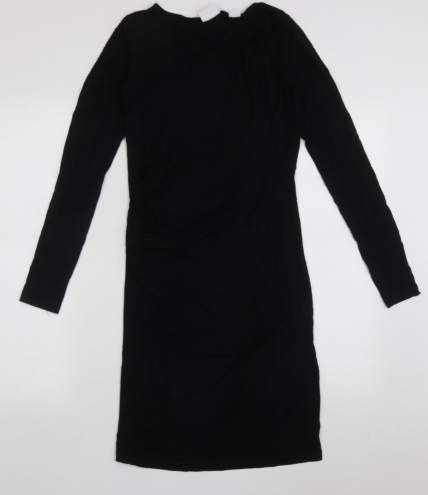 Mamalicious Womens Black  Viscose A-Line  Size XS  Crew Neck Pullover