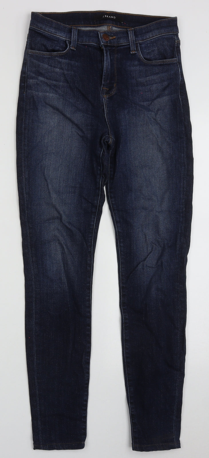 J Brand Womens Blue  Cotton Skinny Jeans Size 26 L27 in Regular Button