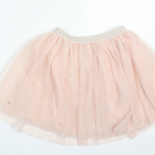 John Lewis Girls Pink  Polyester A-Line Skirt Size 9 Years  Regular
