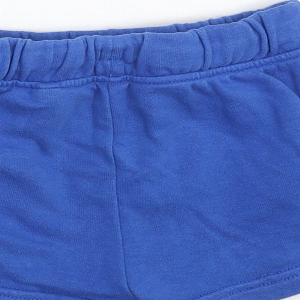 George Boys Blue  Cotton Shorts Outfit/Set Size 12-18 Months  Pullover