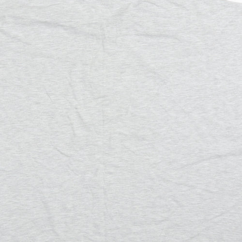 Dunnes Stores Womens Grey  Cotton  Pyjama Top Size XL   - Dreamer