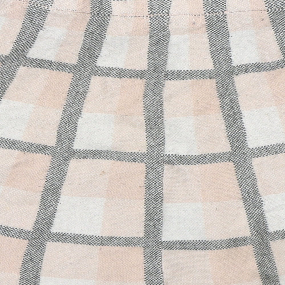 Primark Girls Multicoloured Check Viscose Skater Skirt Size 7-8 Years  Regular