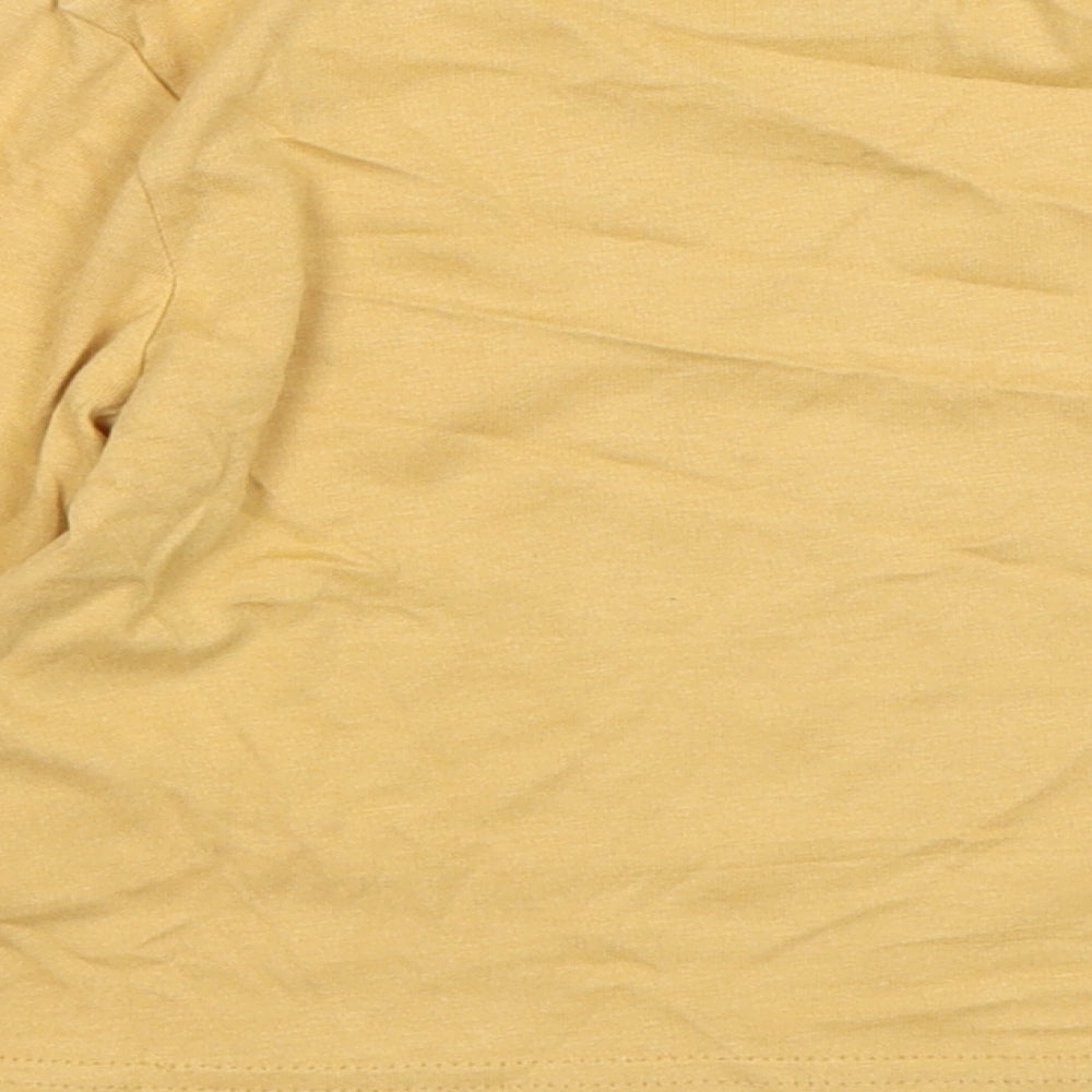 Studio Baby Beige  Cotton Basic T-Shirt Size 18-24 Months Round Neck