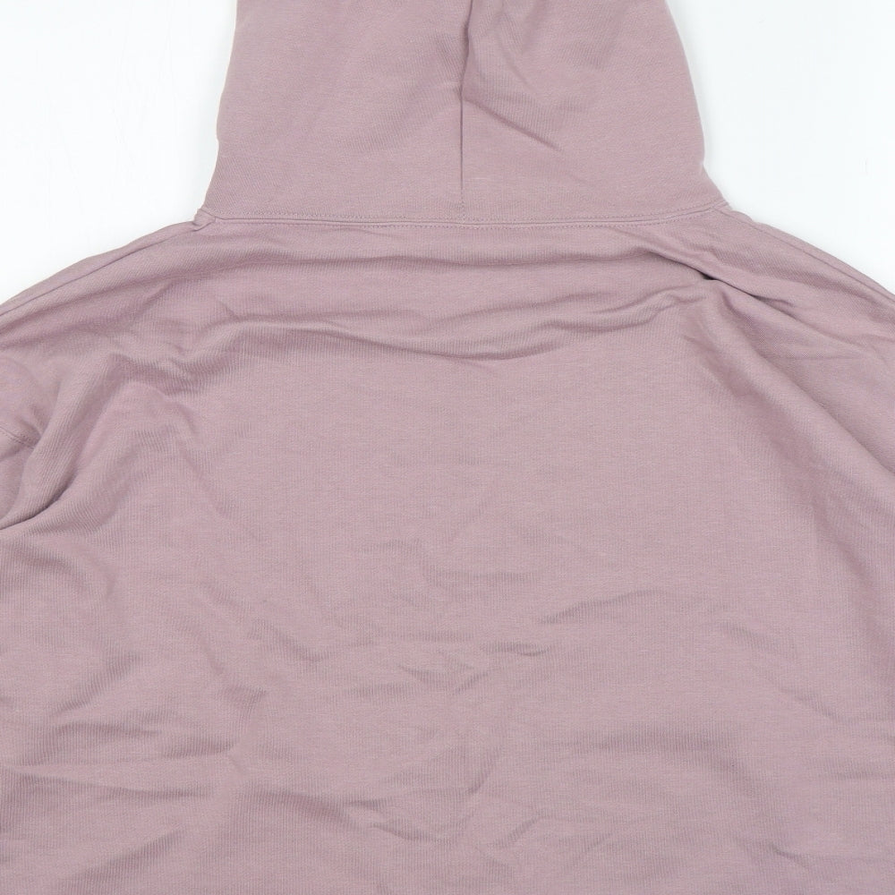 Dunnes Stores Womens Purple  Cotton Pullover Hoodie Size XL