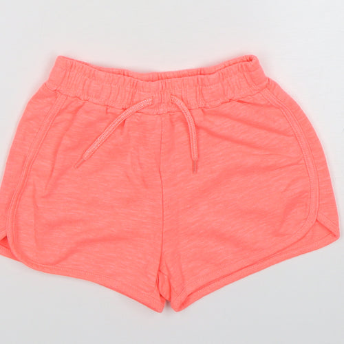 St Bernard Girls Pink  Polyester Sweat Shorts Size 9 Years  Regular