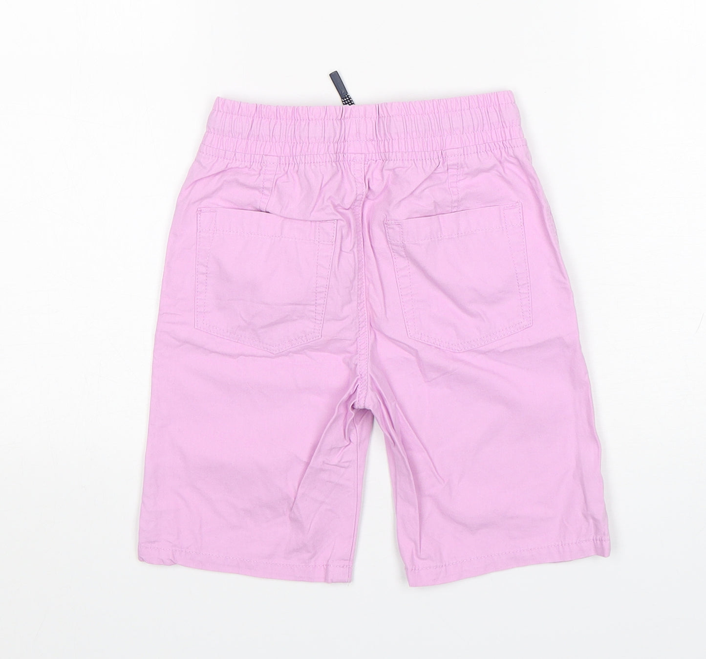 F&F Girls Pink  Cotton Chino Shorts Size 6-7 Years  Regular