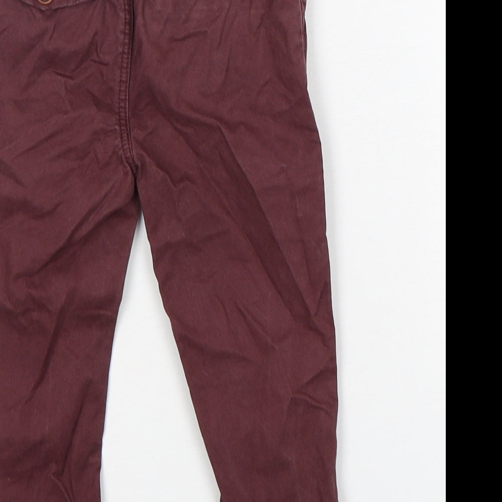 NEXT Boys Purple  Cotton Capri Jeans Size 12-18 Months